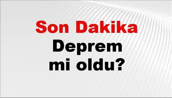 Kütahya'da Şok Eden Deprem: Son Gelişmeler ve Detaylar