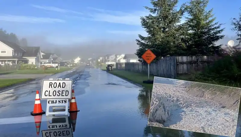 Alaska'daki Buzul Barajı Taşarken, Acil Tahliye Çağrısı Yapıldı